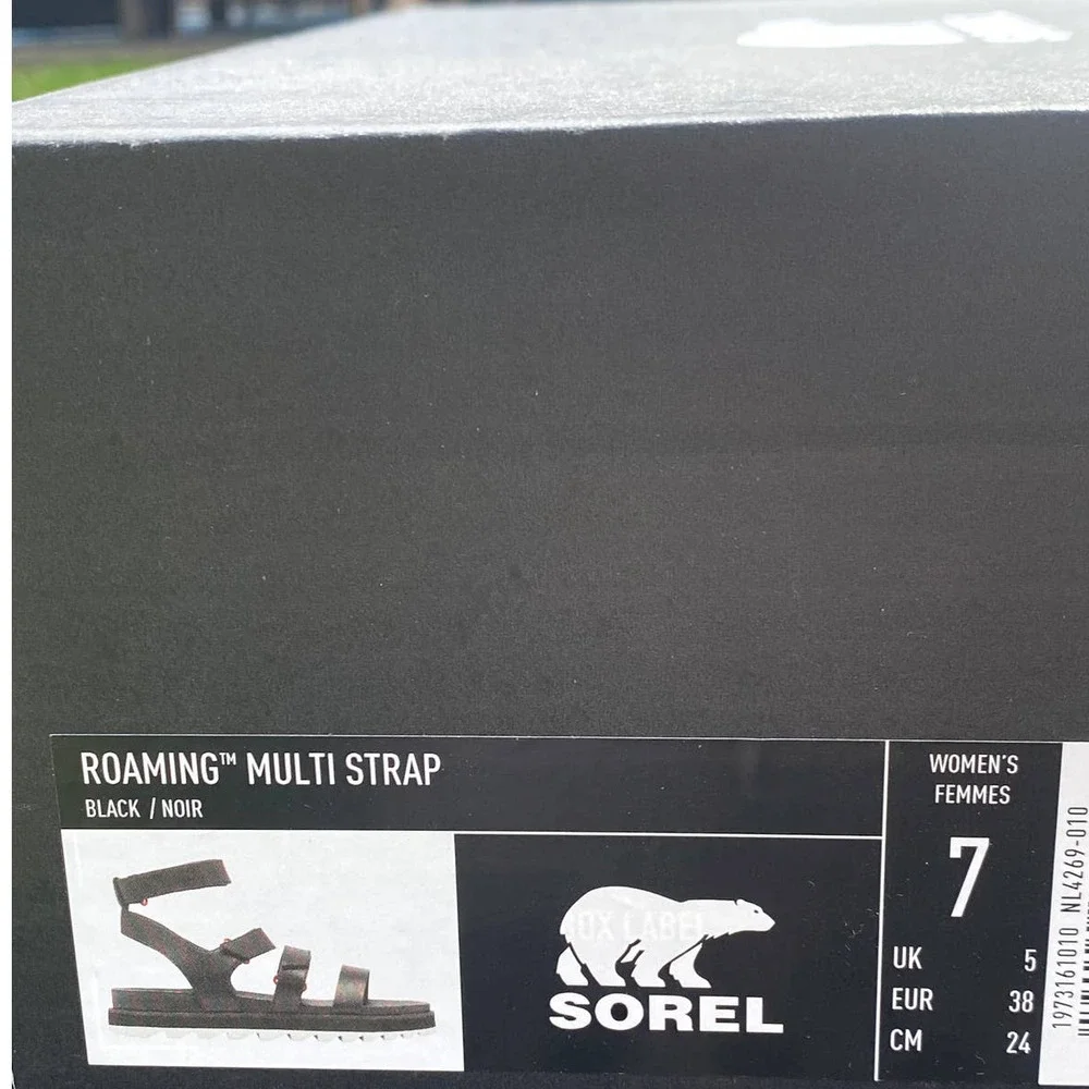 NT/NIB Sorel Roaming Multi-Strap Strappy Platform Sandal (Size 7)